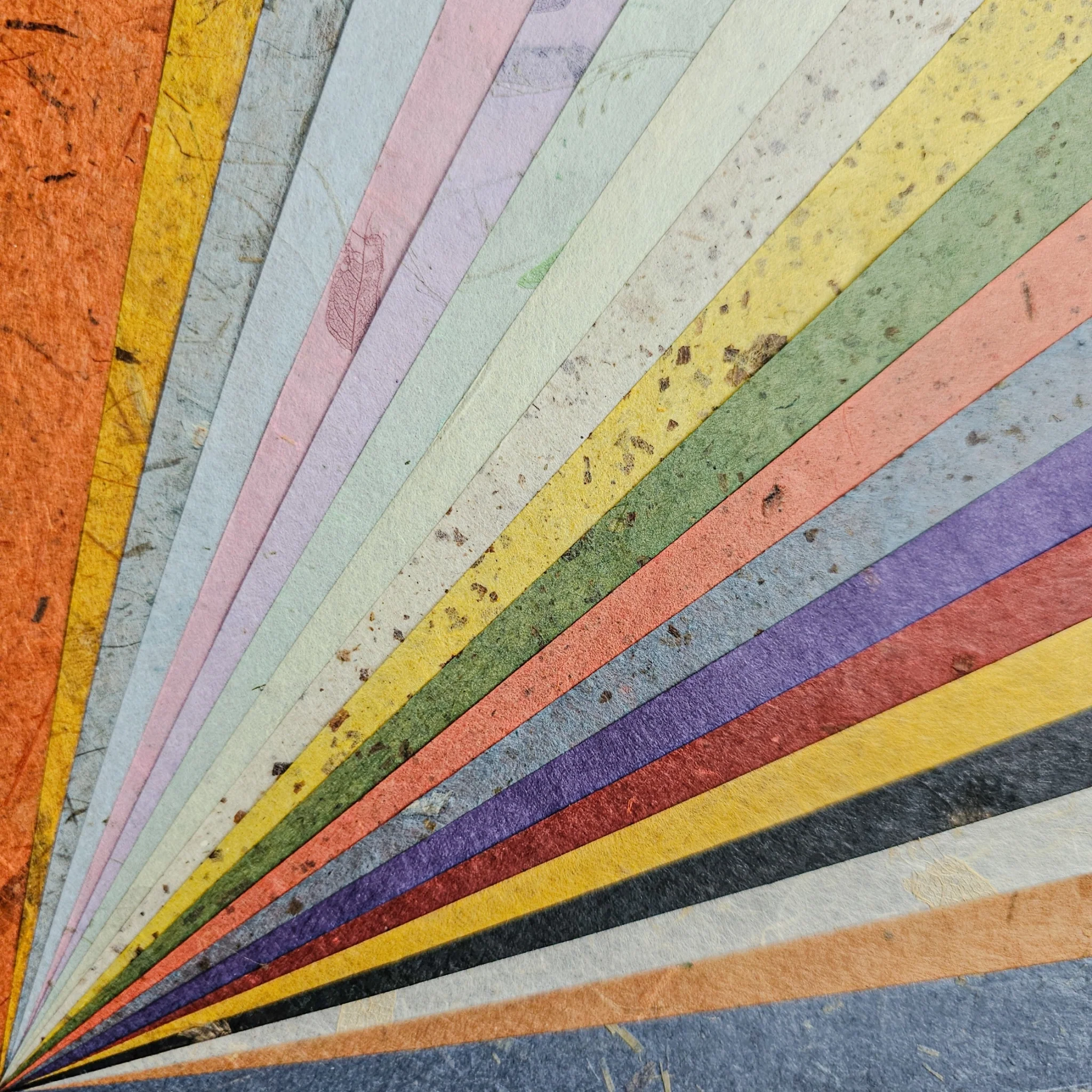 Assorted A4 Mix Leaf & Flower Mulberry Paper Set (40 Sheets) - Image 3