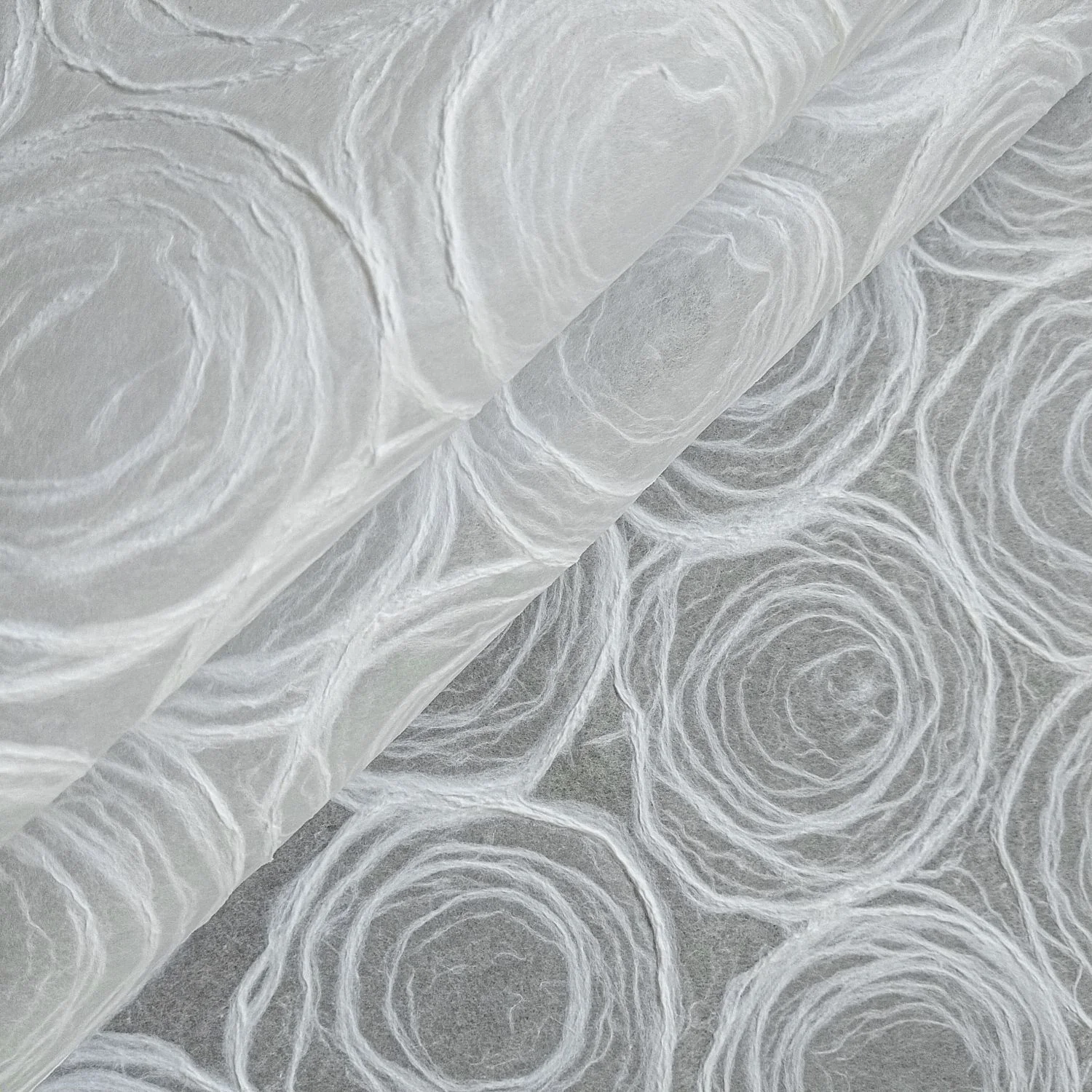 Handmade Rose Kozo Paper (White) - Image 6