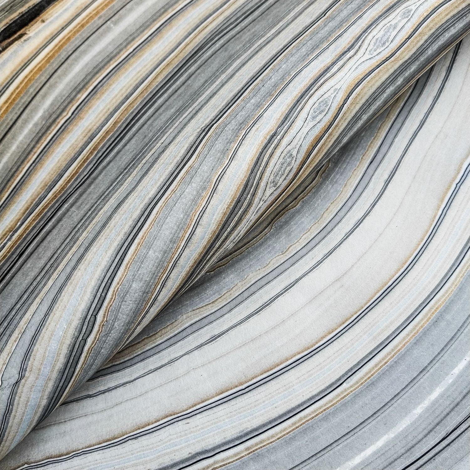 Marble Kozo Paper - Design 1 - Image 4