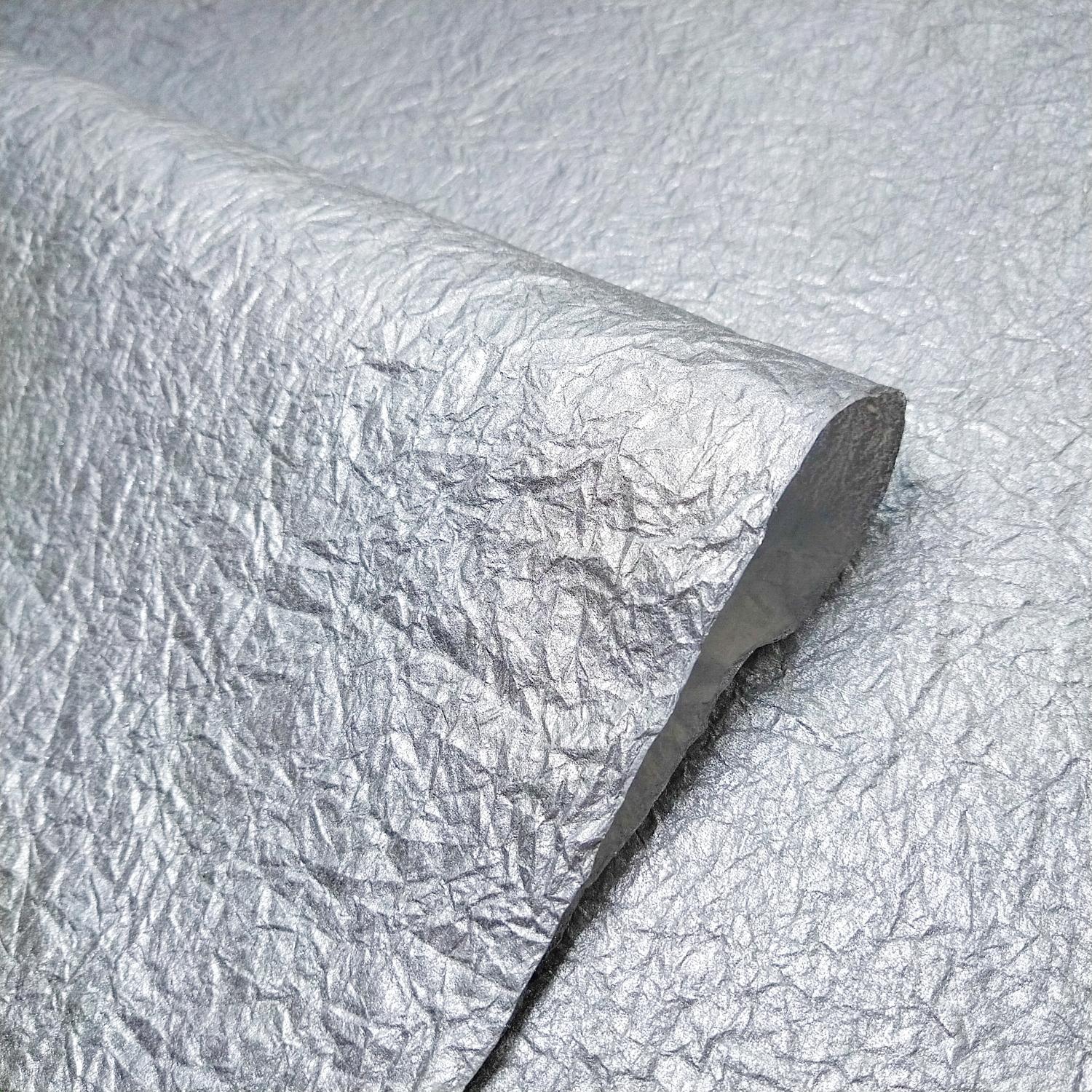Momigami Gleaming Metallic Kozo Paper (Silver) - Image 3