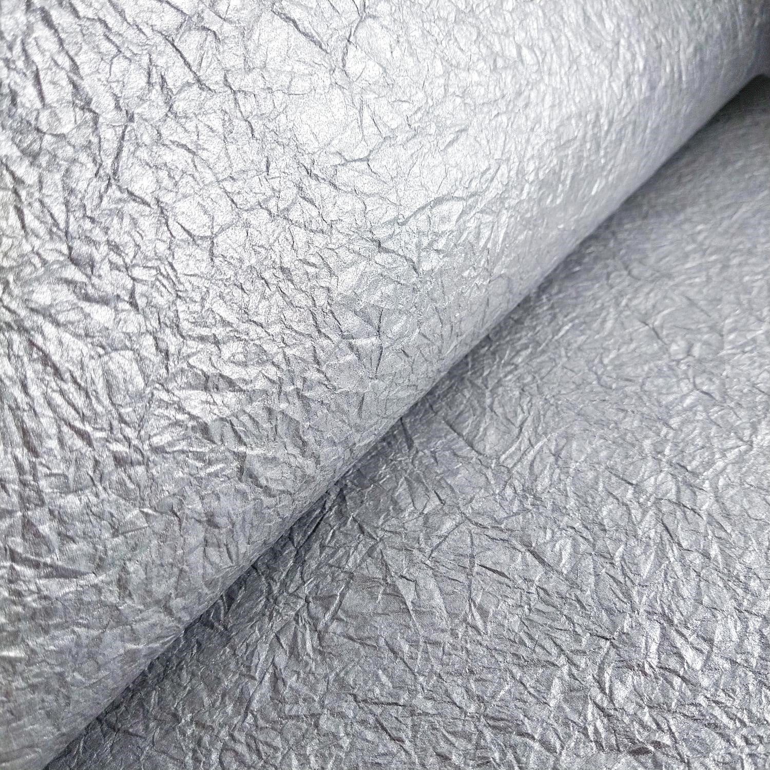 Momigami Gleaming Metallic Kozo Paper (Silver) - Image 4