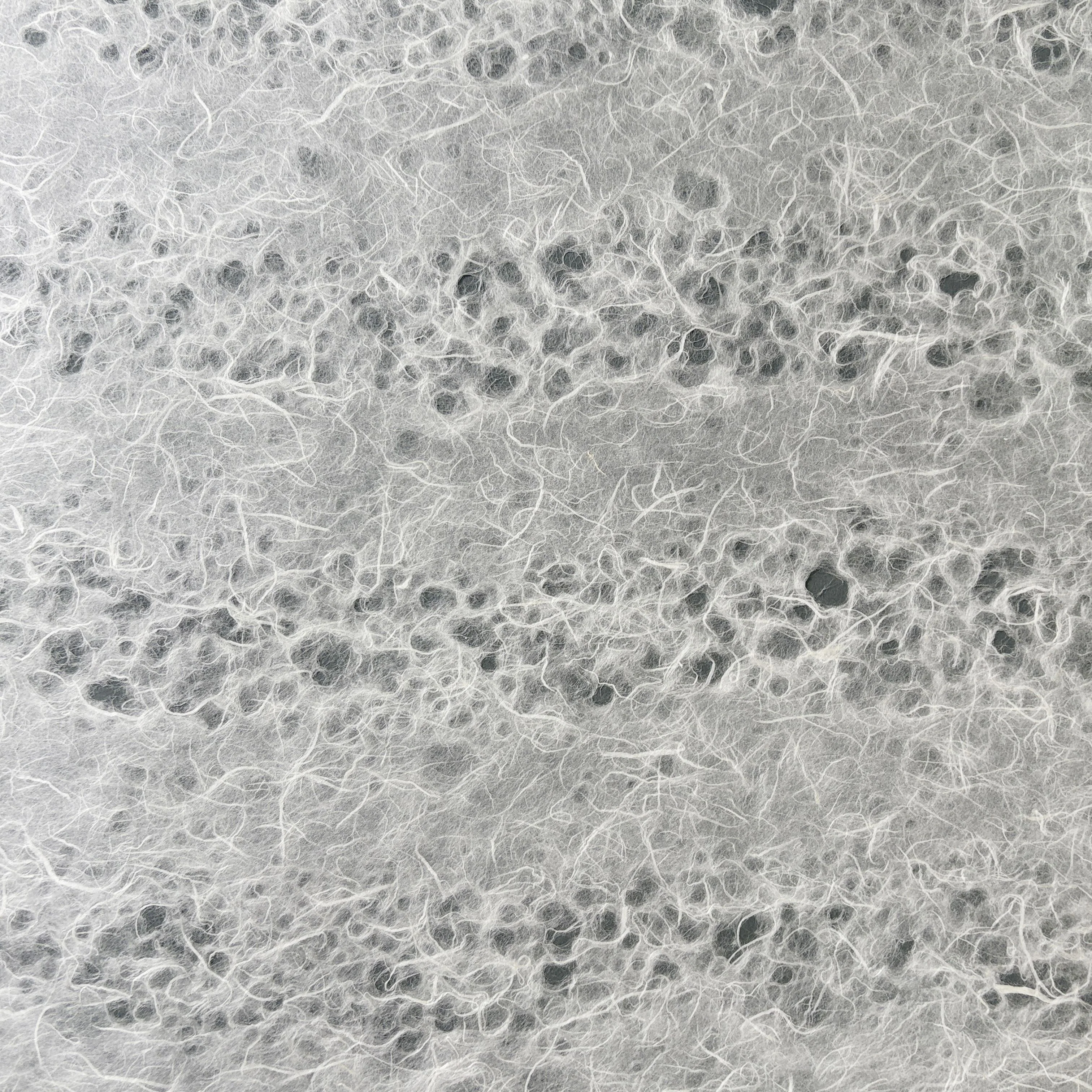 Unryu Kozo Paper with Raindrop Stripes (White) - Image 3